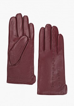 Перчатки, Fabretti, цвет: бордовый. Артикул: RTLAAS191301. Аксессуары / Перчатки и варежки