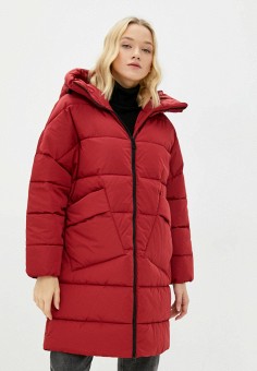 Куртка утепленная, Geox, цвет: красный. Артикул: RTLAAS372801. Одежда / Geox