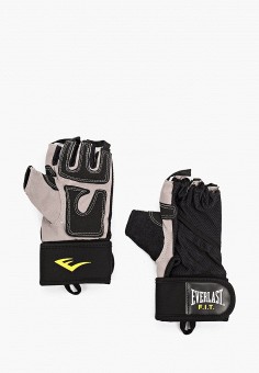 Перчатки для фитнеса, Everlast, цвет: черный. Артикул: RTLAAS384101. Аксессуары / Перчатки и варежки