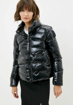 Куртка утепленная, Pinko, цвет: черный. Артикул: RTLAAS451901. Одежда / Pinko