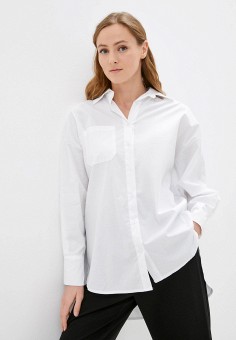 Рубашка, Haily's, цвет: белый. Артикул: RTLAAS501501. Одежда / Блузы и рубашки / Рубашки