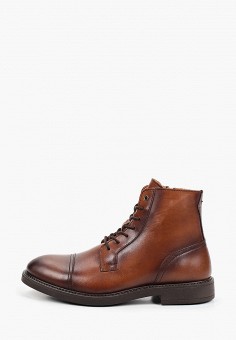 Ботинки, Mango Man, цвет: коричневый. Артикул: RTLAAS790401. Обувь / Ботинки / Высокие ботинки