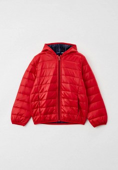 Куртка утепленная, Chicco, цвет: красный. Артикул: RTLAAS874101. Мальчикам / Одежда / Верхняя одежда / Куртки и пуховики