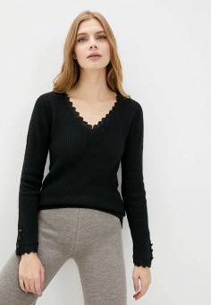 Пуловер, William De Faye, цвет: черный. Артикул: RTLAAT020901. William De Faye