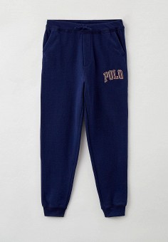 Брюки спортивные, Polo Ralph Lauren, цвет: синий. Артикул: RTLAAT085201. Polo Ralph Lauren