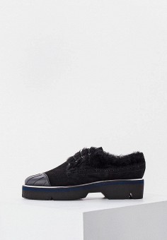 Ботинки, Pollini, цвет: черный. Артикул: RTLAAT109201. Обувь / Ботинки / Низкие ботинки
