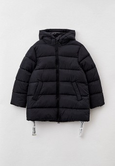 Куртка утепленная, MSGM Kids, цвет: черный. Артикул: RTLAAT260601. MSGM Kids