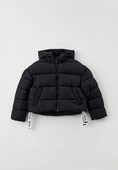 Куртка утепленная, MSGM Kids, цвет: черный. Артикул: RTLAAT260701. MSGM Kids
