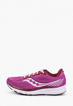 Кроссовки, Saucony, цвет: фиолетовый. Артикул: RTLAAT446701. Обувь / Saucony