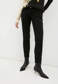 Брюки, Trussardi Jeans, цвет: черный. Артикул: RTLAAT651002. Trussardi Jeans