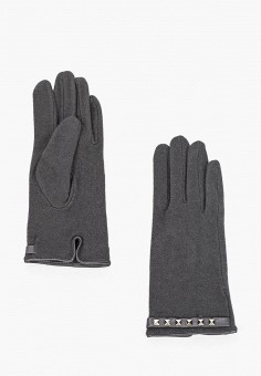 Перчатки, Fabretti, цвет: серый. Артикул: RTLAAT704801. Аксессуары / Перчатки и варежки