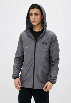 Куртка, Quiksilver, цвет: серый. Артикул: RTLAAT870901. Одежда / Верхняя одежда / Легкие куртки и ветровки