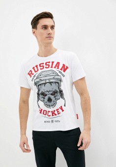 Футболка, Mother Russia, цвет: белый. Артикул: RTLAAT905401. Mother Russia