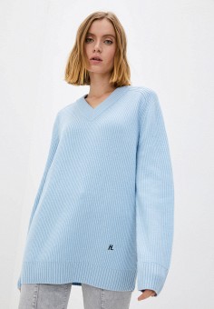 Пуловер, Helmut Lang, цвет: голубой. Артикул: RTLAAT930101. Helmut Lang