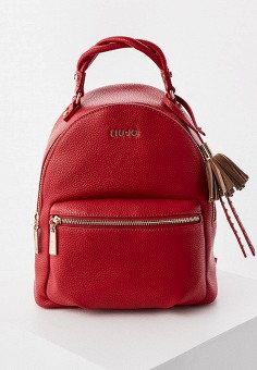 Рюкзак, Liu Jo, цвет: красный. Артикул: RTLAAT951801. Аксессуары / Рюкзаки