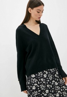 Пуловер, Liu Jo, цвет: черный. Артикул: RTLAAT954601. Одежда / Liu Jo
