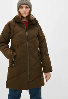 Куртка утепленная, Torstai, цвет: коричневый. Артикул: RTLAAT980201. Одежда / Верхняя одежда / Torstai