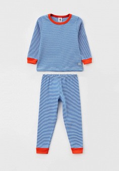Пижама, Petit Bateau, цвет: синий. Артикул: RTLAAT996701. Petit Bateau