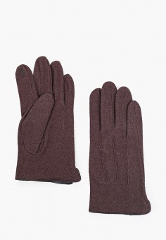Перчатки, Fabretti, цвет: коричневый. Артикул: RTLAAU057001. Аксессуары / Перчатки и варежки