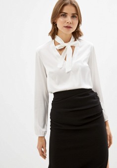 Блуза, Imperial, цвет: белый. Артикул: RTLAAU190601. Одежда / Блузы и рубашки