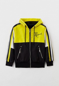 Куртка, John Richmond, цвет: желтый. Артикул: RTLAAU209201. 
