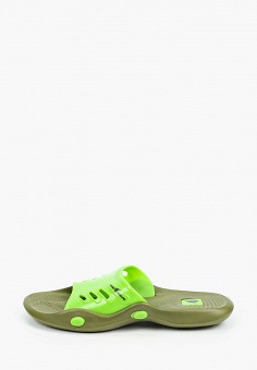 Сланцы, MadWave, цвет: зеленый. Артикул: RTLAAU465601. Обувь / Резиновая обувь / MadWave