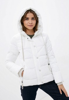 Куртка утепленная, Q/S designed by, цвет: белый. Артикул: RTLAAU484301. Одежда / Q/S designed by