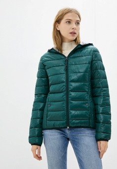 Куртка утепленная, Q/S designed by, цвет: зеленый. Артикул: RTLAAU484701. Одежда / Q/S designed by