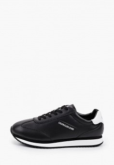 Кроссовки, Calvin Klein Jeans, цвет: черный. Артикул: RTLAAU529301. Обувь