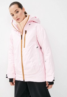 Куртка горнолыжная, adidas, цвет: розовый. Артикул: RTLAAU590201. Одежда / adidas