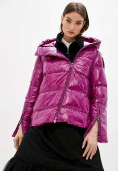 Куртка утепленная, Pinko, цвет: фиолетовый. Артикул: RTLAAU918902. Pinko