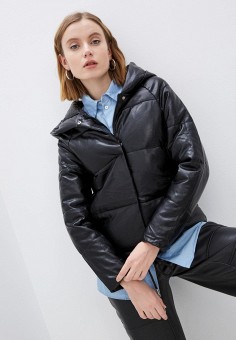 Куртка кожаная, Snow Airwolf, цвет: черный. Артикул: RTLAAU980201. Одежда / Верхняя одежда / Кожаные куртки