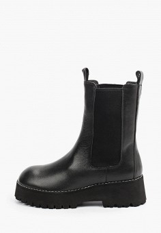 Ботинки, Just Couture, цвет: черный. Артикул: RTLAAV058101. Обувь / Ботинки / Челси
