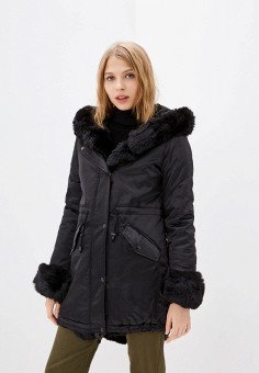 Куртка утепленная, Z-Design, цвет: черный. Артикул: RTLAAV182001. Одежда / Верхняя одежда / Z-Design