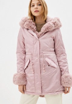 Куртка утепленная, Z-Design, цвет: розовый. Артикул: RTLAAV183201. Одежда / Верхняя одежда / Z-Design