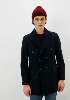 Пальто, Paul Martin's, цвет: синий. Артикул: RTLAAV276402. Одежда / Верхняя одежда / Пальто