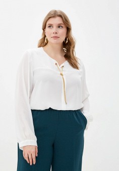 Блуза, Kitana by Rinascimento, цвет: белый. Артикул: RTLAAV443801. Одежда / Блузы и рубашки / Блузы / Kitana by Rinascimento