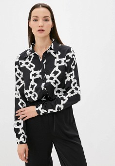 Блуза, By Swan, цвет: черный. Артикул: RTLAAV468301. Одежда / Блузы и рубашки / Блузы