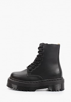 Ботинки, Dr. Martens, цвет: черный. Артикул: RTLAAV535001. Обувь / Ботинки / Высокие ботинки