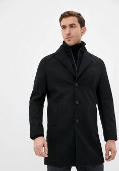 Пальто, Primo Emporio, цвет: черный. Артикул: RTLAAV544401. Одежда / Верхняя одежда / Пальто