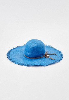 Шляпа, Patrizia Pepe, цвет: синий. Артикул: RTLAAV641801. Аксессуары / Головные уборы / Шляпы