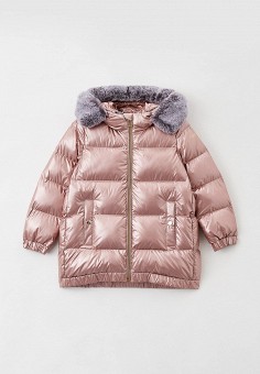 Куртка утепленная, Geox, цвет: розовый. Артикул: RTLAAV686501. Geox