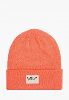 Шапка, Burton, цвет: оранжевый. Артикул: RTLAAV777801. Burton