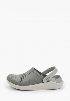 Сабо, Crocs, цвет: серый. Артикул: RTLAAV897801. Обувь / Сабо и мюли