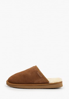 Тапочки, Mexx, цвет: коричневый. Артикул: RTLAAW071501. Обувь / Домашняя обувь