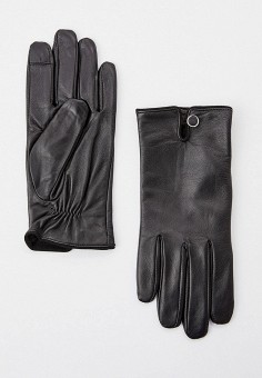 Перчатки, Lauren Ralph Lauren, цвет: черный. Артикул: RTLAAW173101. Аксессуары / Перчатки и варежки