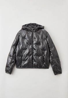 Куртка утепленная, Emporio Armani, цвет: серый. Артикул: RTLAAW199902. Мальчикам / Одежда / Emporio Armani