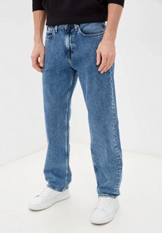 Джинсы, Calvin Klein Jeans, цвет: голубой. Артикул: RTLAAW207401. Calvin Klein Jeans