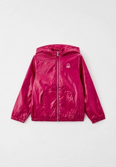 Куртка, United Colors of Benetton, цвет: розовый. Артикул: RTLAAW298201. United Colors of Benetton