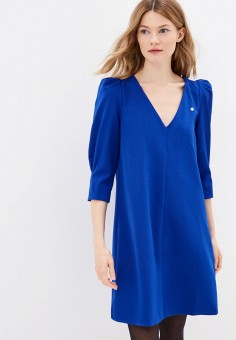 Платье, Rinascimento, цвет: синий. Артикул: RTLAAW363802. Одежда / Платья и сарафаны / Повседневные платья / Rinascimento